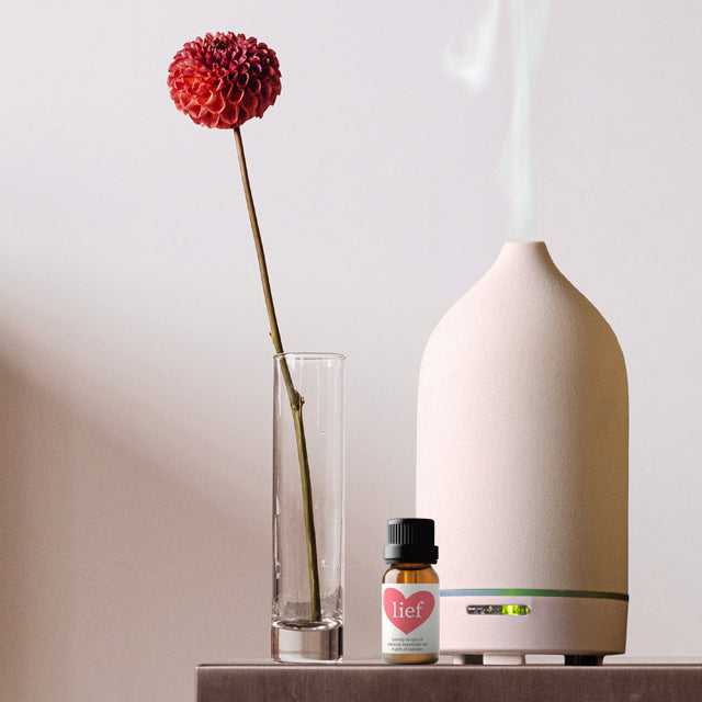 Gift Set Bloomm Aroma Diffuser Met Gratis Lief Etherische Olie.