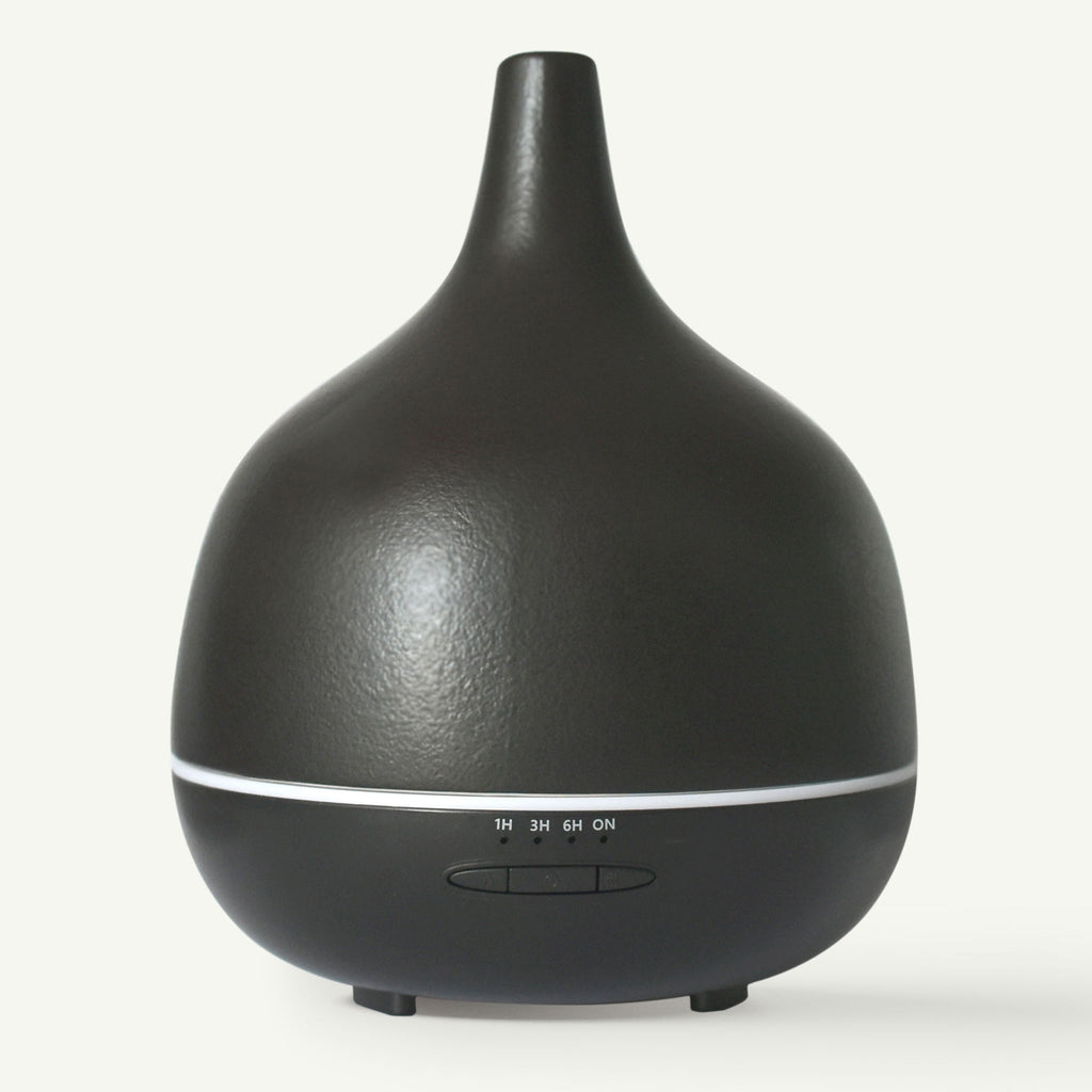 Aroma Diffuser, Keramiek, Zacht Grafiet 300ml.