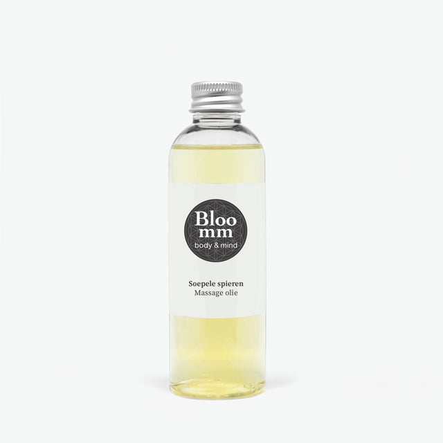Massage Olie, Soepele Spieren. 100ml.
