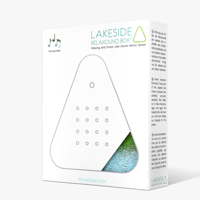 Lakesidebox, détendez-vous avec les sons relaxants des grillons et des oiseaux