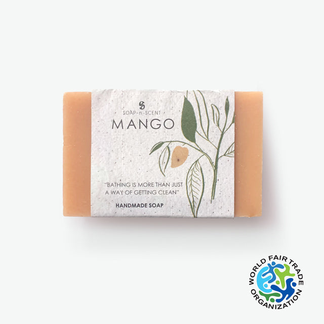 SOAP n SCENT Mango, Handgemaakte Natuurlijke Vegan Zeep. 100gr.