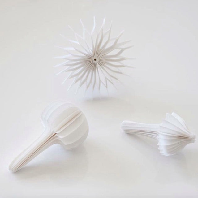 Ensemble de diffuseurs en papier.