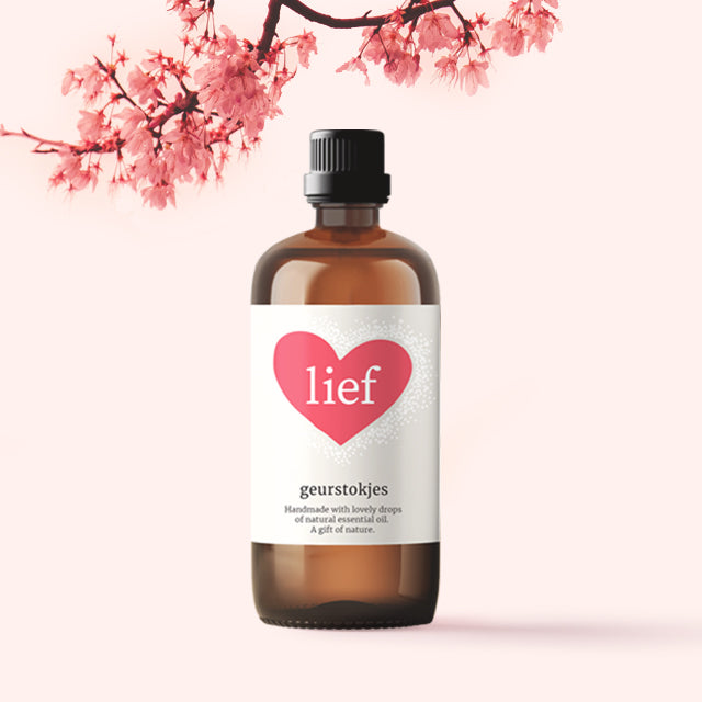 Diffuseur d'arômes Botanica, rose pastel avec huile WinterWarm.
