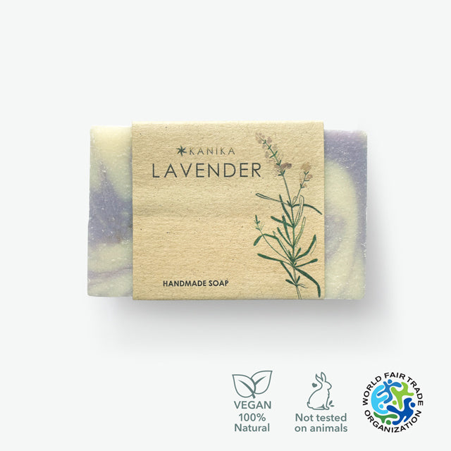 SOAP n SCENT Lavande, Savon naturel fait à la main. 100gr.