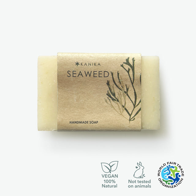 Kanika Seaweed, Handgemaakte Natuurlijke Vegan Zeep. 100gr.