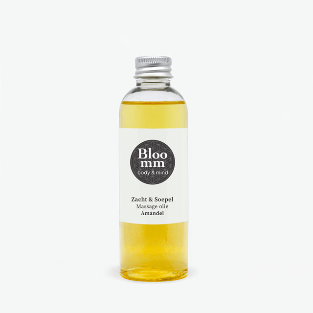 Massage Oil Almond, Soft &amp; Supple. 100ml.