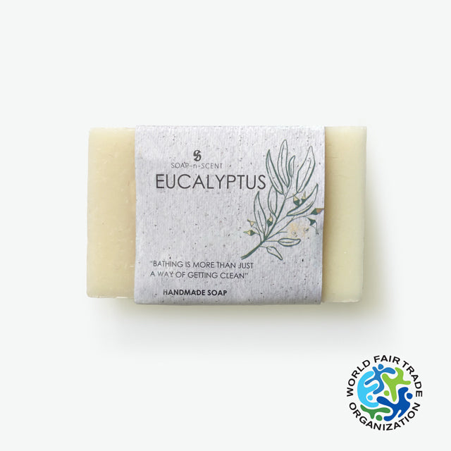 SOAP n SCENT Eucalyptus, Handgemaakte Natuurlijke Zeep. 100gr.