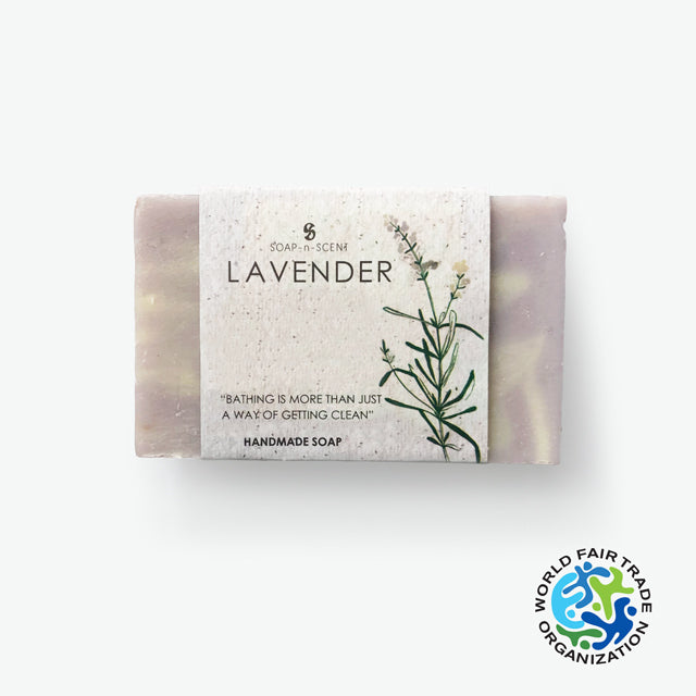 SOAP n SCENT Lavendel, Handgemaakte Natuurlijke Vegan Zeep. 100gr.