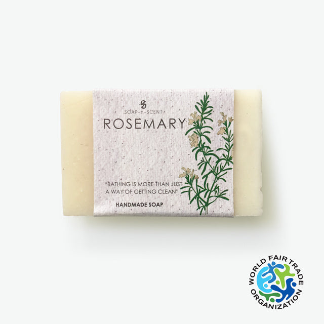 SOAP n SCENT Rosemary, Handgemaakte Natuurlijke Vegan Zeep. 100gr.